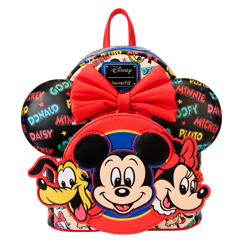 Disney - Mickey & Friends Classic Ear Holder Mini Backpack & Headband Set