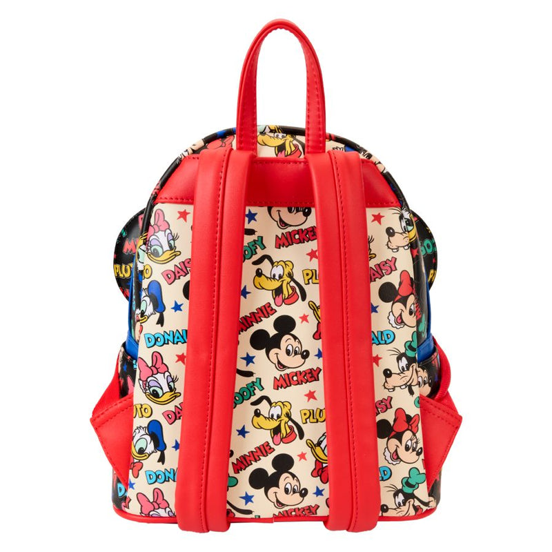 Disney - Mickey & Friends Classic Ear Holder Mini Backpack & Headband Set