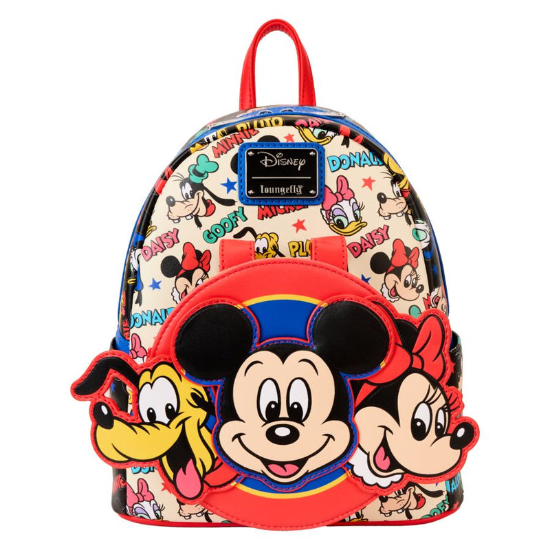 Disney - Mickey & Friends Classic Ear Holder Mini Backpack & Headband Set