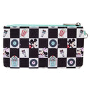 Disney - Mickey & Minnie Date Night Diner All-Over-Print Nylon Wristlet