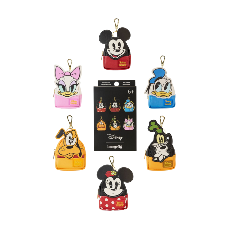 Disney x Loungefly - Mickey & Friends Mystery Bag Charm