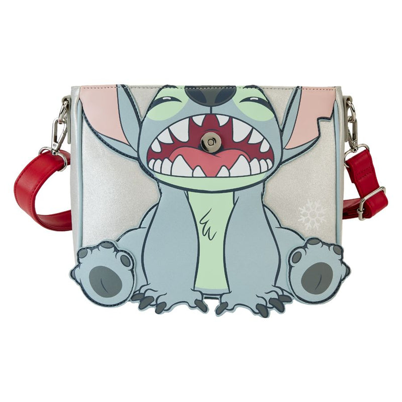 Lilo & Stitch - Stitch Holiday Glitter Crossbody Bag
