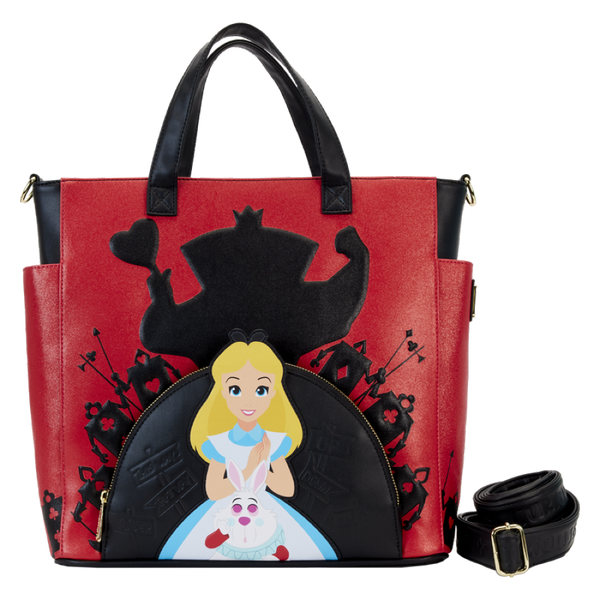 Alice in Wonderland - Villains Convertible Tote Bag / Crossbody Bag
