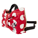 Disney - Minnie Rocks The Dots Figural Bow Crossbody Bag