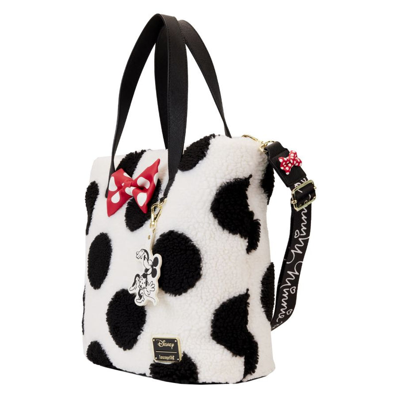 Disney - Minnie Mouse Rocks The Dots Sherpa Tote Bag