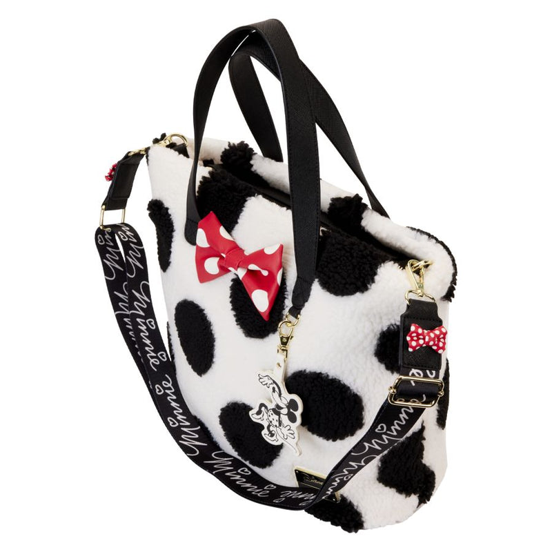 Disney - Minnie Mouse Rocks The Dots Sherpa Tote Bag