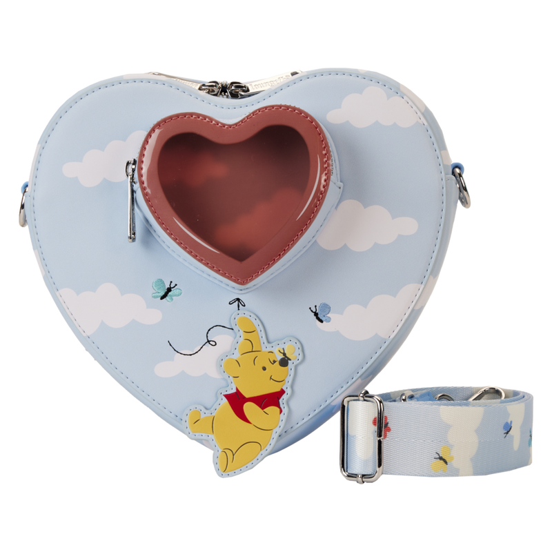 Winnie The Pooh - Balloons Heart Crossbody Bag