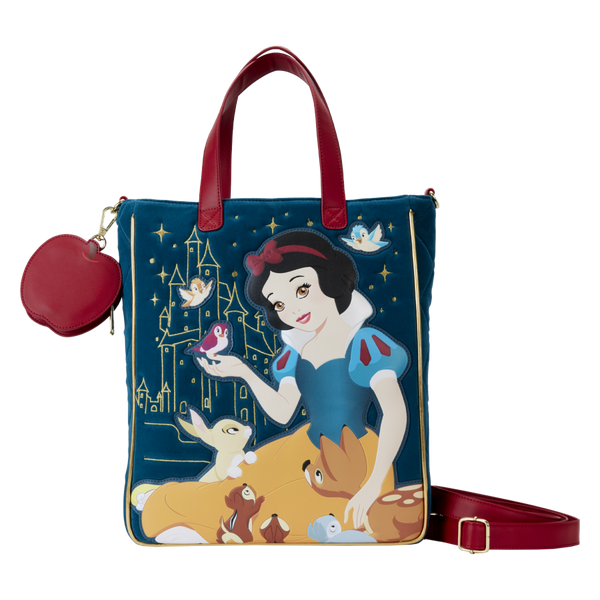 Snow White - Heritage Quilted Velvet Tote Bag