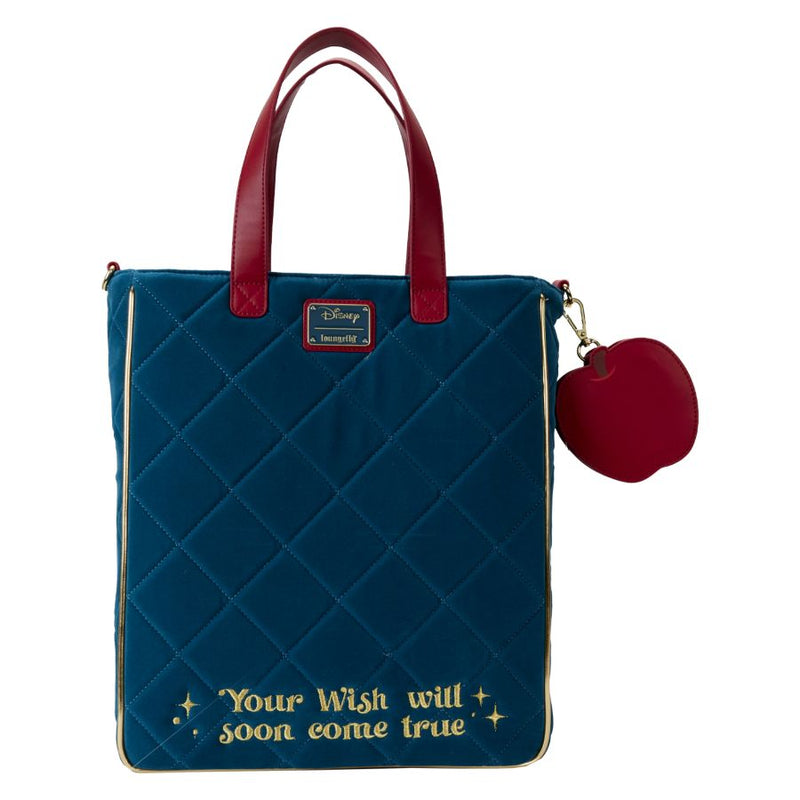 Snow White - Heritage Quilted Velvet Tote Bag
