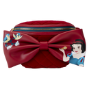 Snow White - Classic Bow Velvet Belt Bag