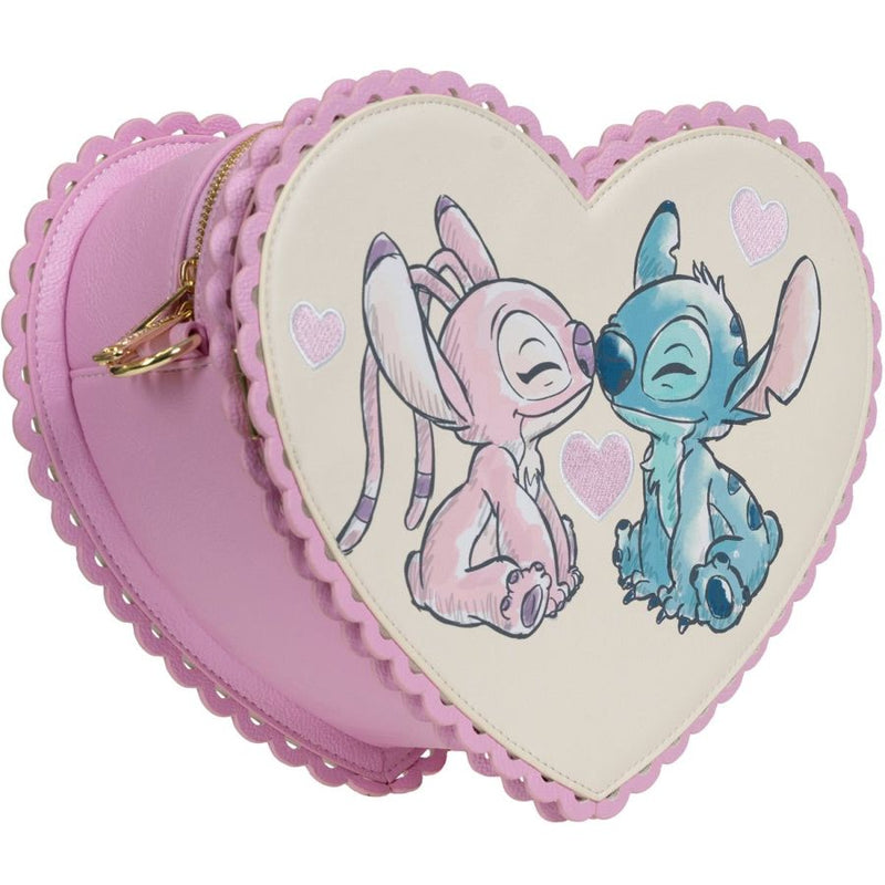 Lilo & Stitch - Stitch & Angel Heart Crossbody Bag [RS]