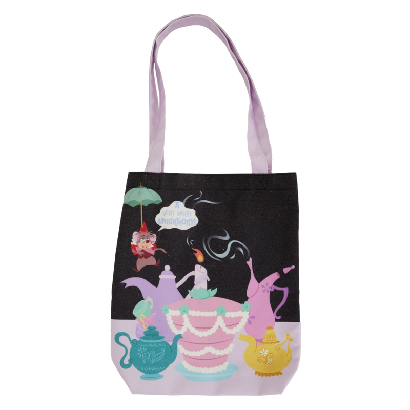 Alice in Wonderland - Unbirthday Canvas Tote Bag