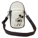Mickey & Friends - Faux Leather & Canvas Water Bottle Crossbody Bag
