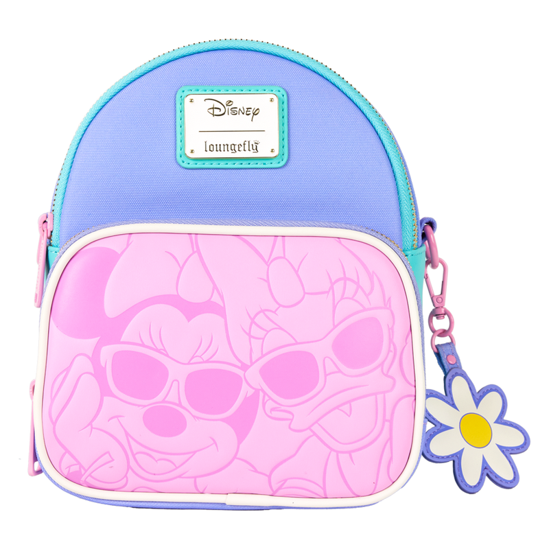 Disney - Daisy Duck & Minnie Mouse Mini Convertible Backpack