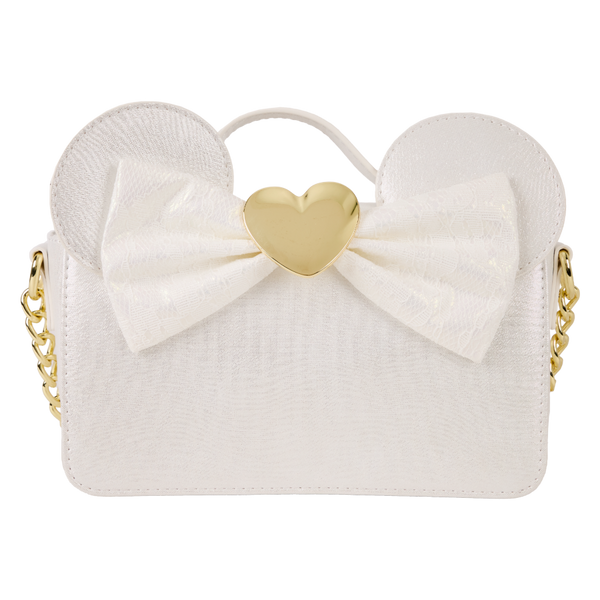 Disney - Minnie Mouse Iridescent Wedding Crossbody Bag