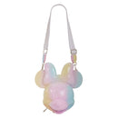 Disney - Minnie Mouse Pastel Tie Dye Molded Crossbody Bag