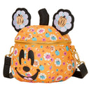 Disney - Mickey Mouse Floral Pumpkin Head Crossbody Bag
