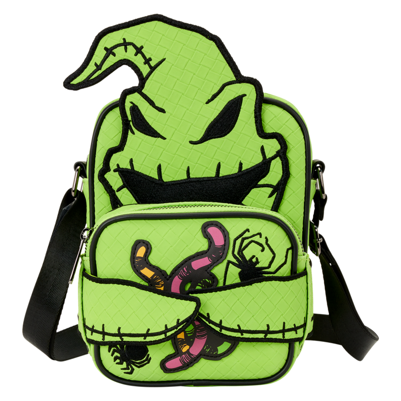 The Nightmare Before Christmas - Oogie Boogie Glow in the Dark Crossbuddies Bag with Coin Bag