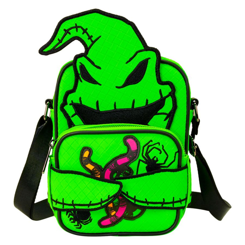The Nightmare Before Christmas - Oogie Boogie Glow in the Dark Crossbuddies Bag with Coin Bag