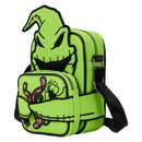 The Nightmare Before Christmas - Oogie Boogie Glow in the Dark Crossbuddies Bag with Coin Bag
