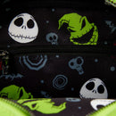 The Nightmare Before Christmas - Oogie Boogie Glow in the Dark Crossbuddies Bag with Coin Bag