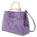 Hocus Pocus - Velvet Broom Handle Handbag