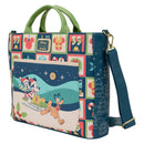 Disney - Mickey & Minnie Holiday Convertible Tote Bag