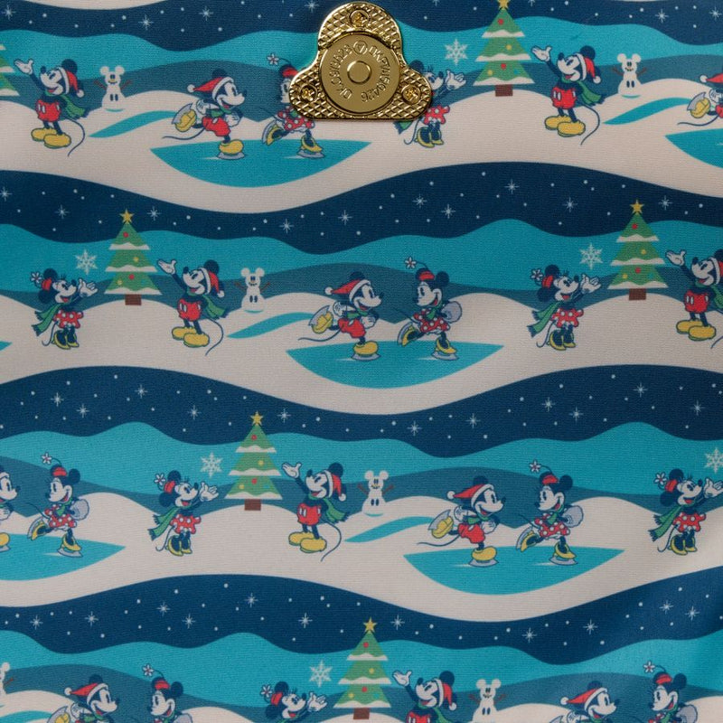 Disney - Mickey & Minnie Mouse Holiday Crossbody Bag