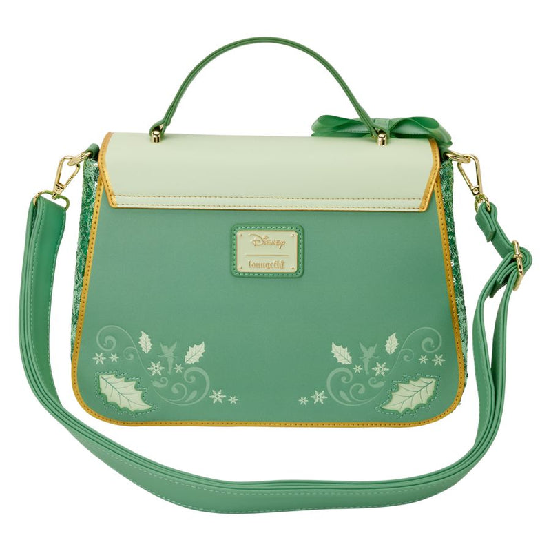 Disney - Tinker Bell Holiday Sequin Crossbody Bag with Charms