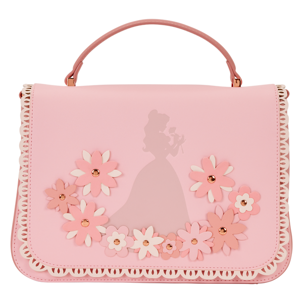Disney - Princess Belle Floral Lace Crossbody Bag