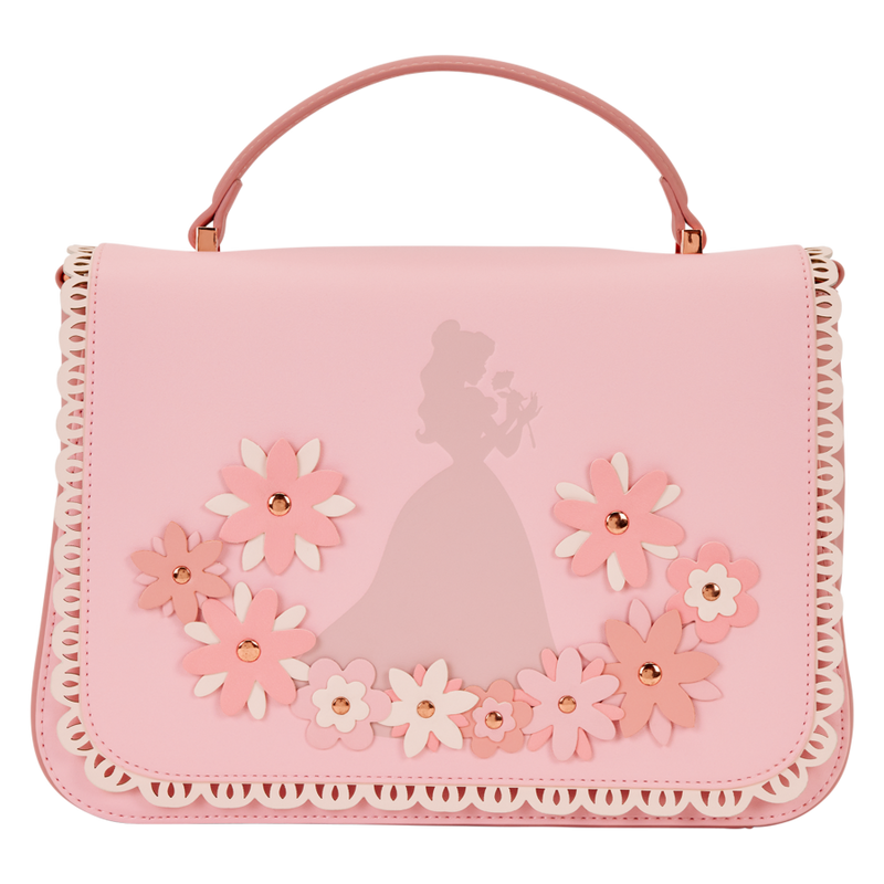 Disney - Princess Belle Floral Lace Crossbody Bag