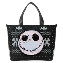 The Nightmare before Christmas - Jack Skellington Reversible Sequins Tote Bag with Coin Purse