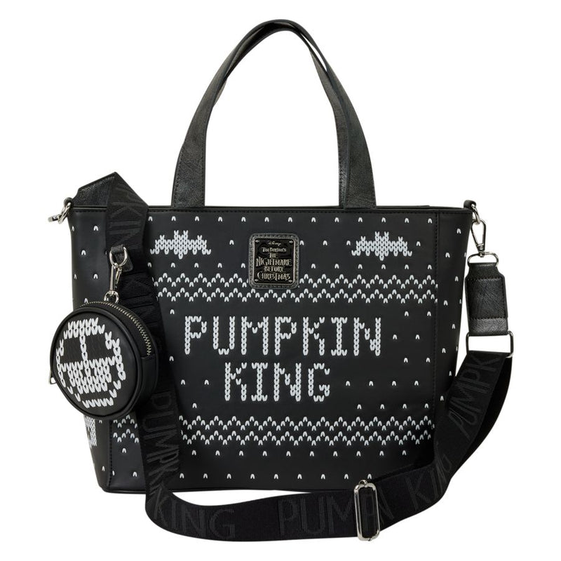 The Nightmare before Christmas - Jack Skellington Reversible Sequins Tote Bag with Coin Purse