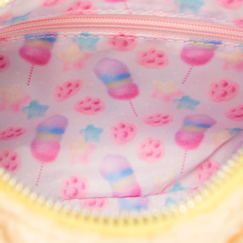 Zootopia 2 - Officer Clawhauser Cotton Candy Plush Crossbody Bag