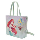The Little Mermaid (1989) – Ariel & Flounder Tote Bag with Coin Purse