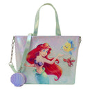 The Little Mermaid (1989) – Ariel & Flounder Tote Bag with Coin Purse