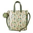 Disney - Tinker Bell 4-Leaf Clover Tote Bag with Coin Bag