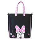 Disney - Minnie Floral Rock the Dots Tote Bag with Coin Bag
