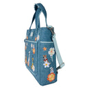 Disney - Dogs & Cats Faux Denim Convertible Tote Bag with Coin Purse