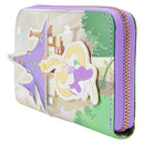 Tangled - Rapunzel Swinging Zip Around Wallet Purse
