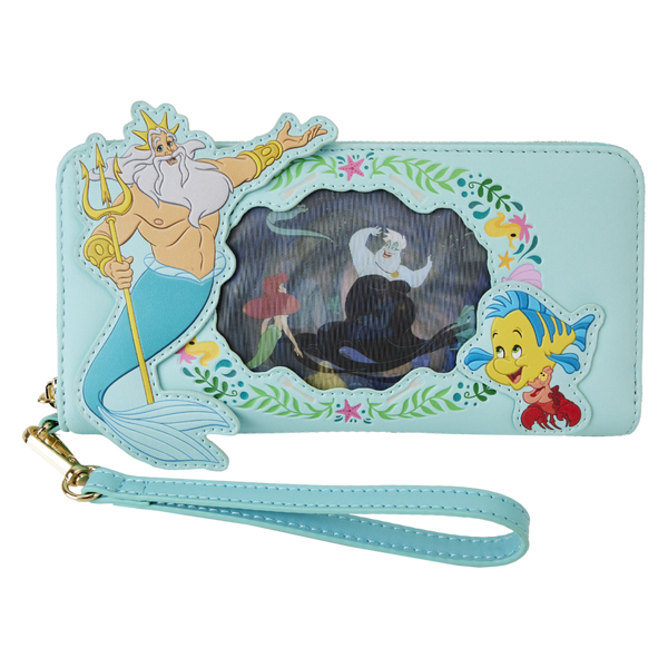 The Little Mermaid (1989) - Ariel Princess Lenticular Zip Around Wallet