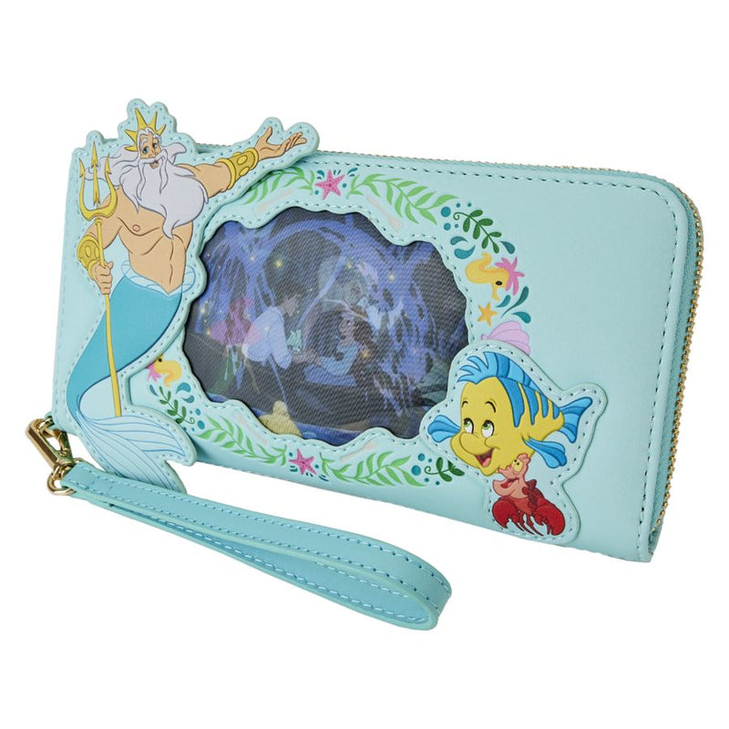 The Little Mermaid (1989) - Ariel Princess Lenticular Zip Around Wallet