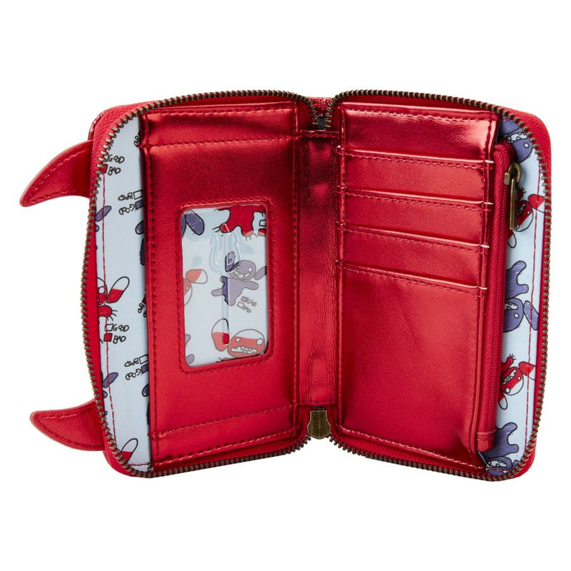 Disney - Stitch Devil Cosplay Zip Around Wallet Purse