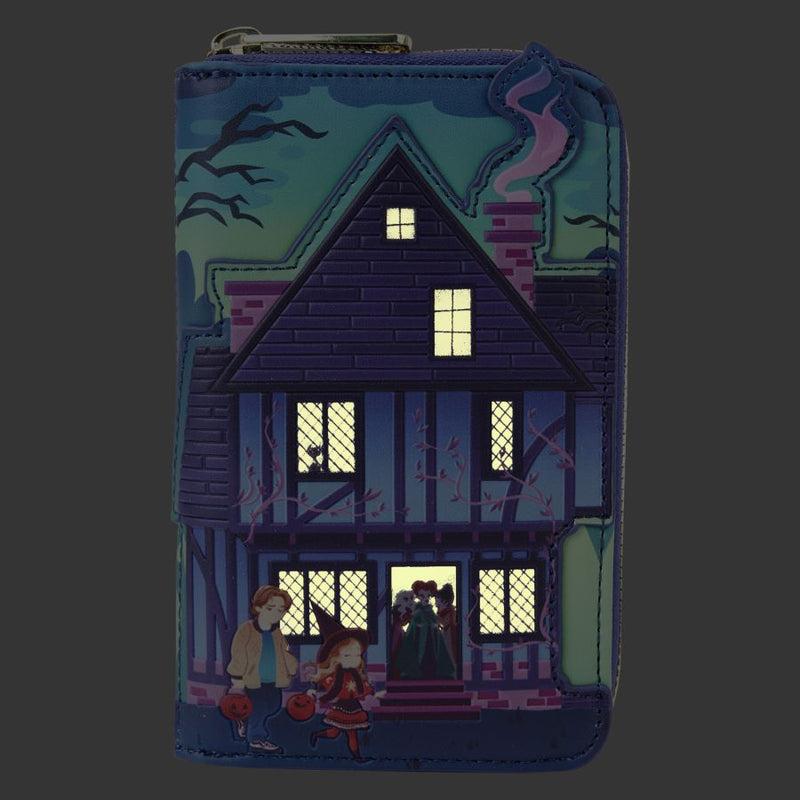 Hocus Pocus - Sanderson Sisters House Glow Zip Around Wallet