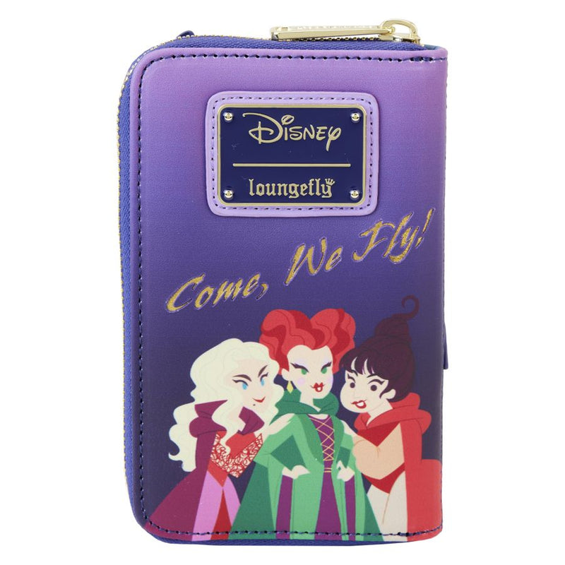 Hocus Pocus - Sanderson Sisters House Glow Zip Around Wallet