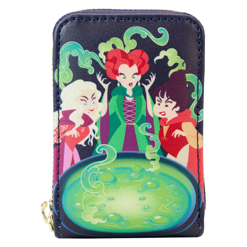 Hocus Pocus - Sanderson Sisters Cauldron Glow Accordion Wallet