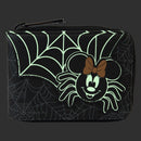 Disney - Minnie Mouse Spider Glow Accordion Wallet Purse