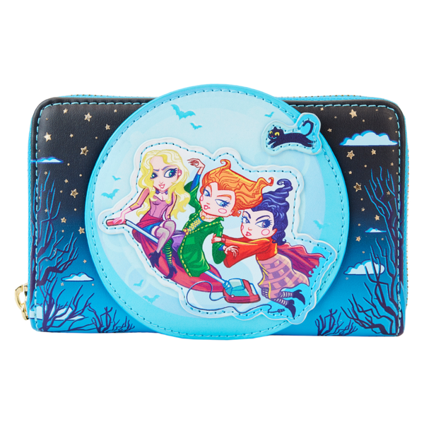 Hocus Pocus - Poster Glow Zip Around Wallet Purse