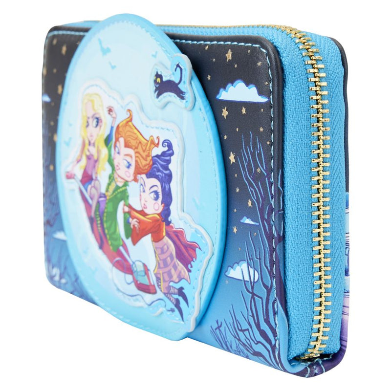 Hocus Pocus - Poster Glow Zip Around Wallet Purse