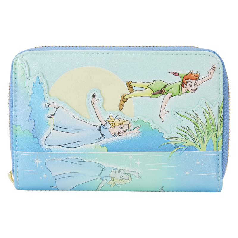 Peter Pan - You Can Fly Glow Zip Around Wallet